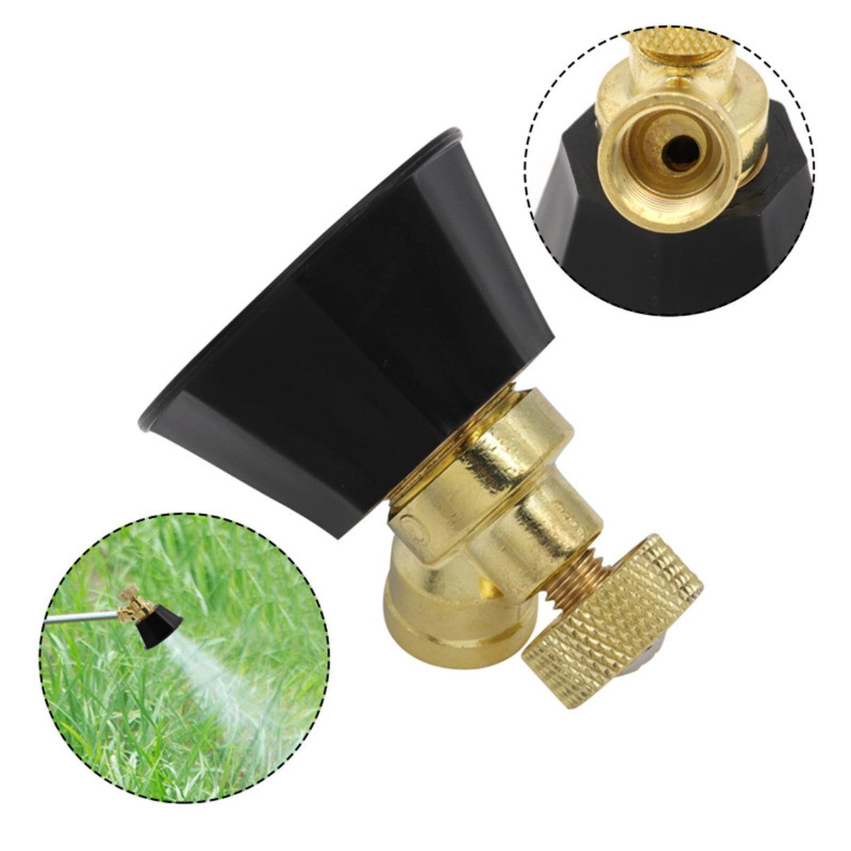 Brass 2 Spray adjustable modes Sprayer nozzle for Agriculture